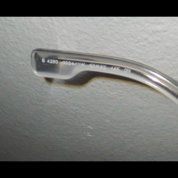 TRANSPARENT GLASSES/ Burberry BE 4280 3024/1W - Picture 5 of 5